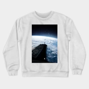 Space Fishing Crewneck Sweatshirt